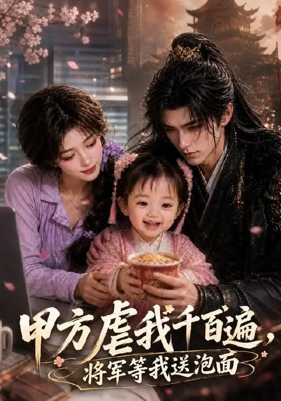 甲方虐我千百遍，将军等我送泡面&甲方虐我千百遍将军等我送泡面（50集） AI短剧