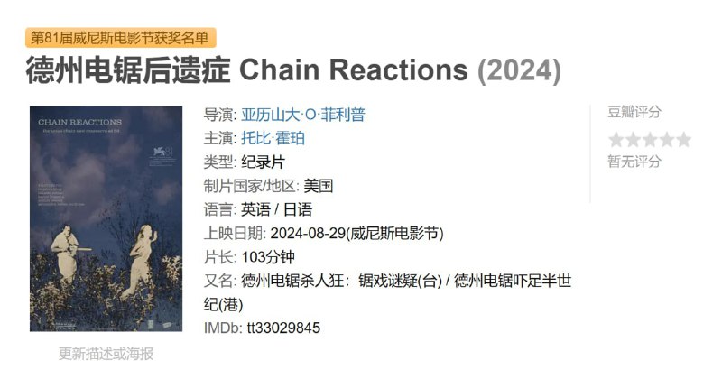 德州电锯后遗症 Chain Reactions (2024)