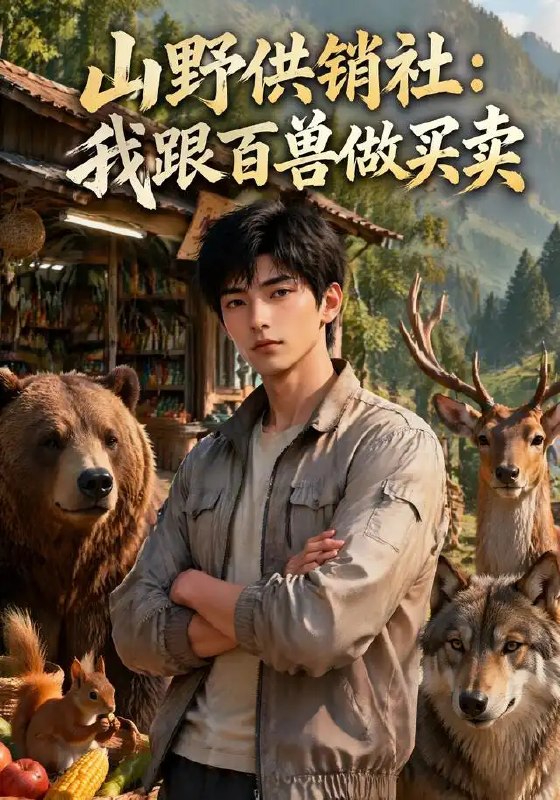 山野供销社我跟百兽做买卖&山野供销社我跟百兽做买卖(64集)AI短剧