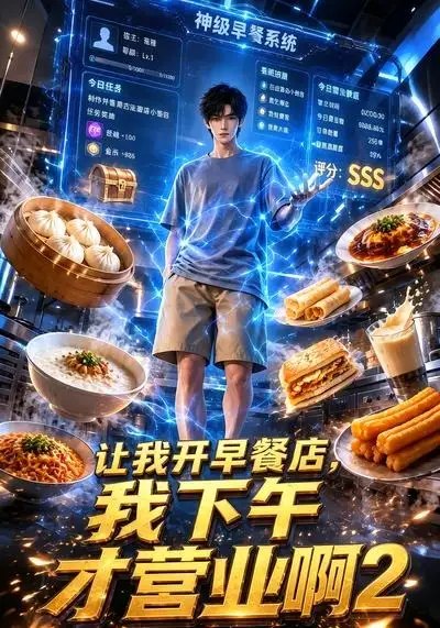 让我开早餐店，我下午才营业啊2&让我开早餐店我下午才营业啊2（20集） AI短剧