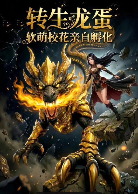 转生龙蛋，软萌校花亲自孵化（60 集）Ai短剧