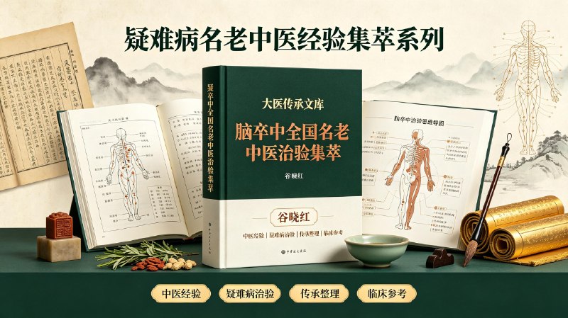 《疑难病名老中医经验集萃系列  大医传承文库  脑卒中全国名老中医治验集萃》谷晓红 PDF