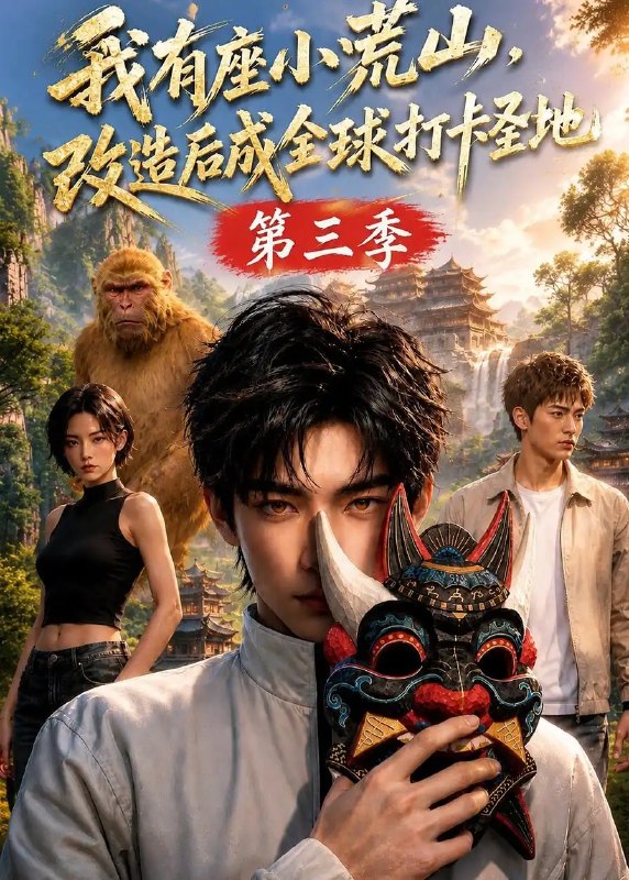 我有座小荒山改造后成全球打卡圣地第三季（104集）AI短剧