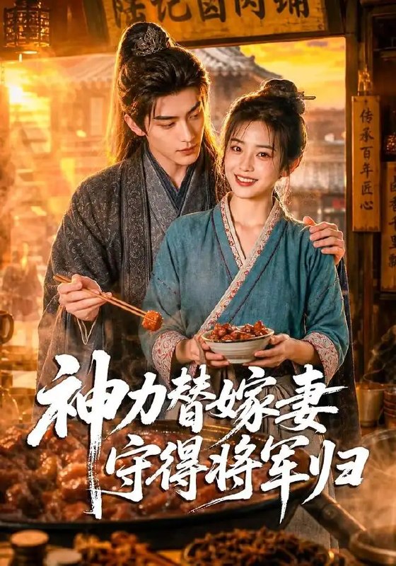 神力替嫁妻守得将军归(70集)AI短剧