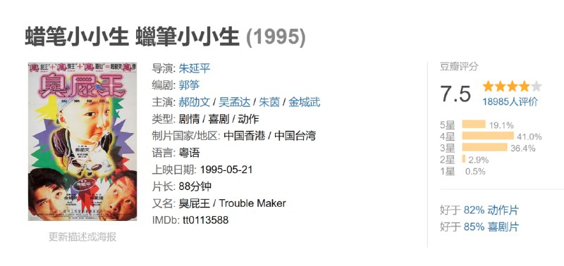 蜡笔小小生 蠟筆小小生 (1995)