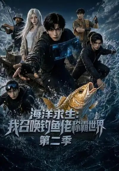 海洋求生我召唤钓鱼佬称霸世界第二季&海洋求生我召唤钓鱼佬称霸世界第二季(153集)AI短剧