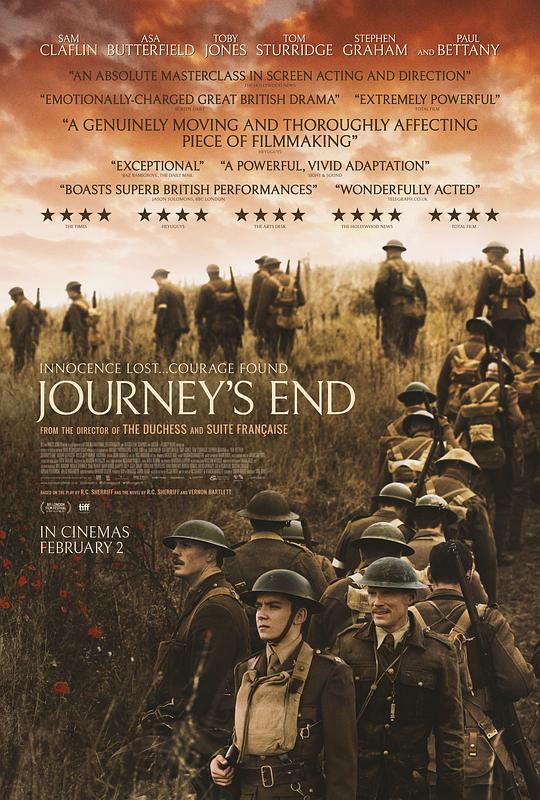 旅程终点 Journey's End (2017) 1080p 原盘Remux 中文字幕 【25.67GB】已刮削