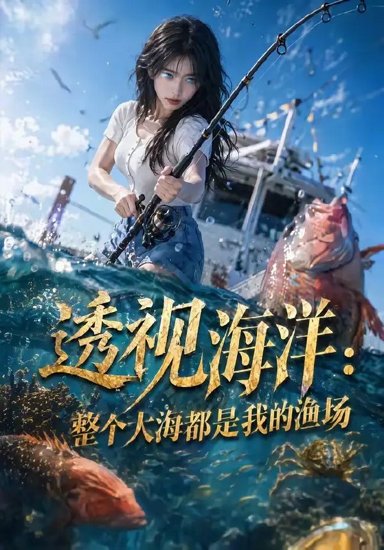 透视海洋整个大海都是我的渔场&透视海洋整个大海都是我的渔场(64集)AI短剧