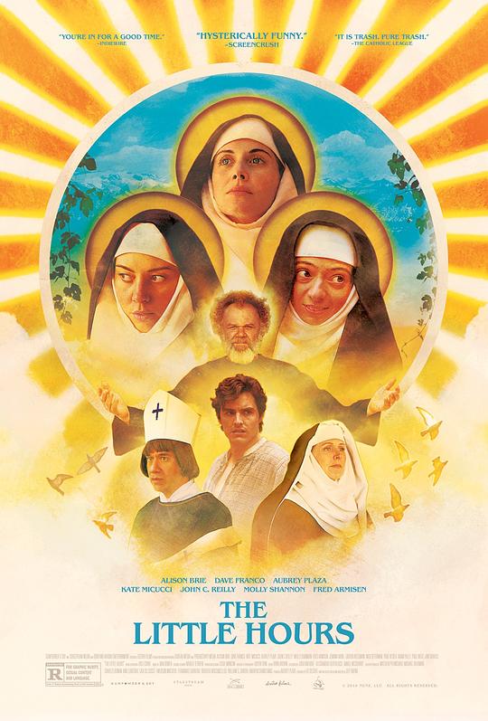 疯狂修道院 The Little Hours (2017) 1080p 原盘Remux 中文字幕 【19.45GB】已刮削