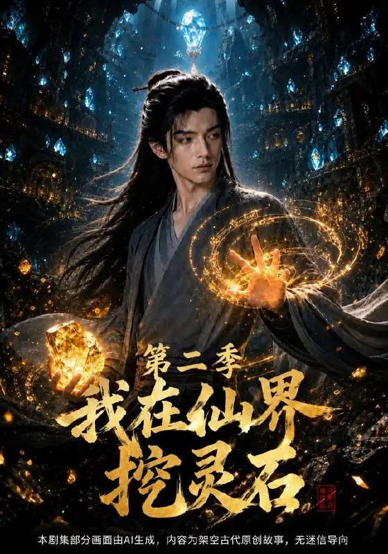 我在仙界挖灵石第二季(92集)AI短剧