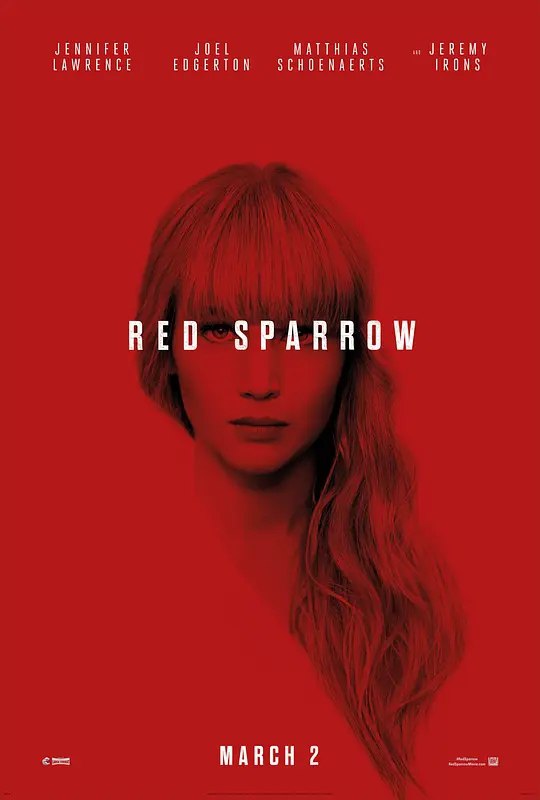 红雀 Red Sparrow (2018)【UHD.BluRay.2160p.TrueHD.Atmos.7.1.DV.HDR.HEVC.HYBRID.REMUX 内封简繁英多国字幕 詹妮弗·劳伦斯】