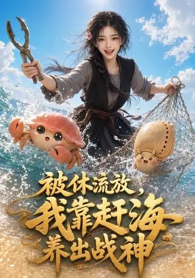 被休流放,我靠赶海养出战神&被休流放我靠赶海养出战神(62集)AI短剧