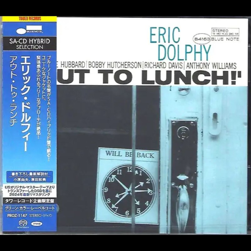 SACD Eric Dolphy - Out To Lunch! Analogue Productions SACD iso 再版 爵士名盘