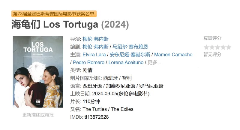 海龟们 Los Tortuga (2024)