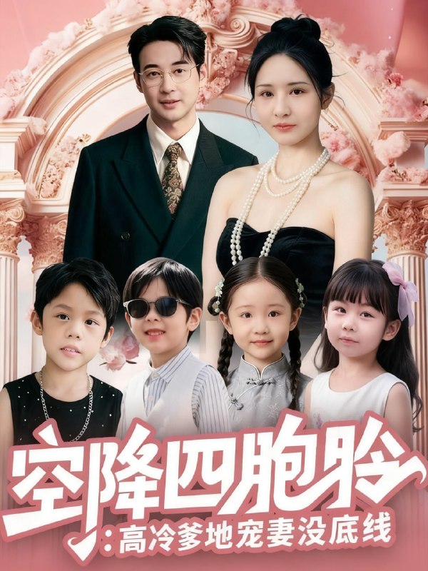 空降四胞胎高冷爹地宠妻没底线（75集）丁映智&王晶晶|短剧