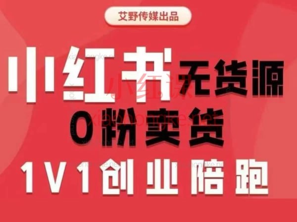 爱野佩佩-小红书电商课2026年(价值4980元)