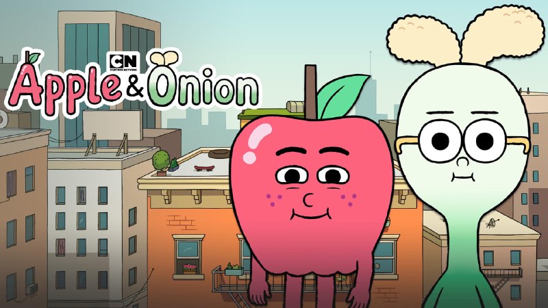 少儿英语启蒙动画《苹果和洋葱 Apple & Onion》