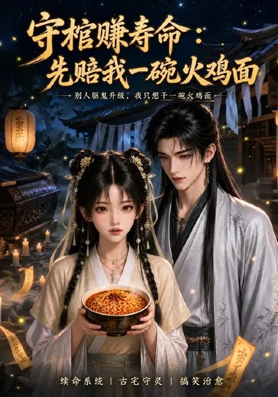 守棺赚寿命，先赔我一碗火鸡面&守棺赚寿命先赔我一碗火鸡面（132集）AI短剧