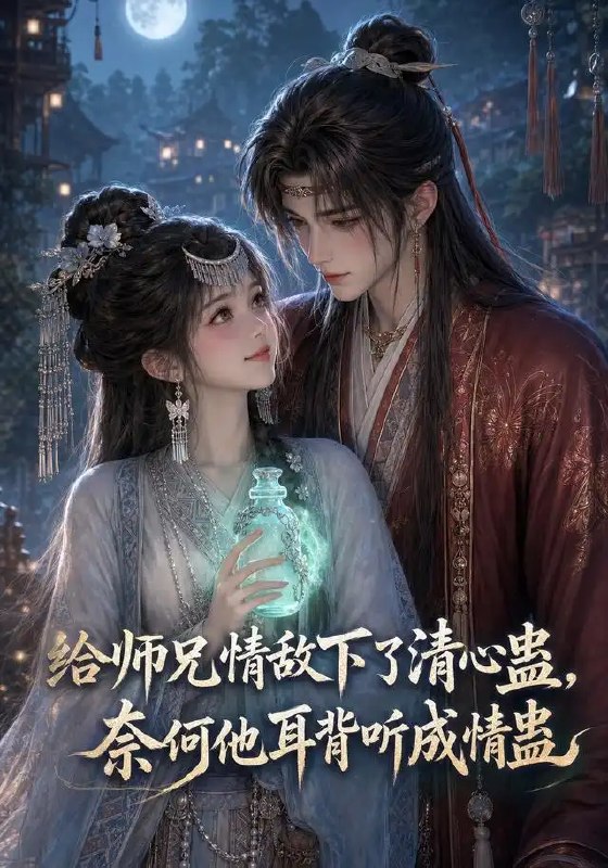 给师兄情敌下了清心蛊，奈何他耳背听成情蛊&给师兄情敌下了清心蛊奈何他耳背听成情蛊（56集）AI短剧