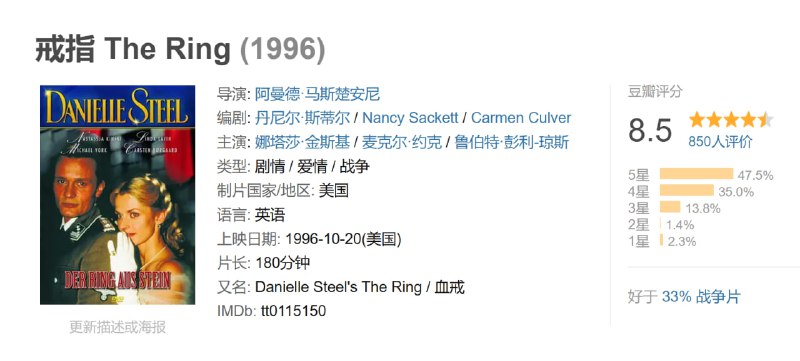 戒指 The Ring (1996)