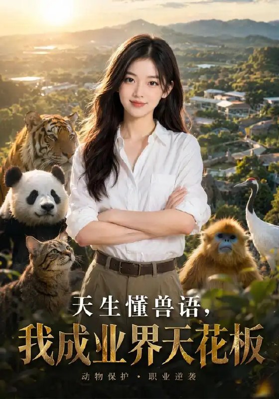 天生懂兽语，我成业界天花板&天生懂兽语我成业界天花板（44集）AI短剧