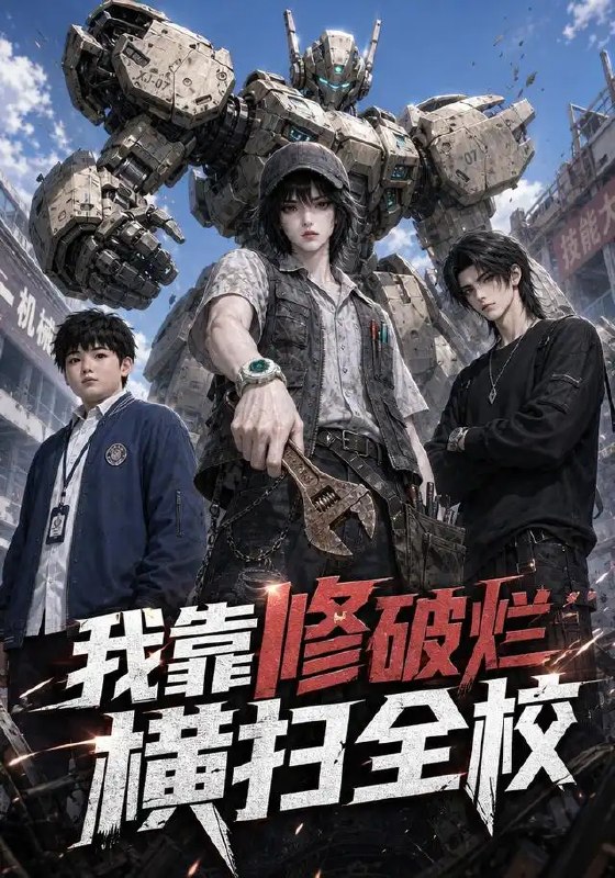 我靠修破烂横扫全校（57集）AI短剧