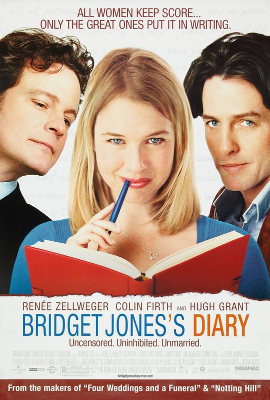 BJ单身日记 Bridget Jones's Diary (2001) 4K/2160p 原盘Remux 中文字幕 【44.98GB】已刮削
