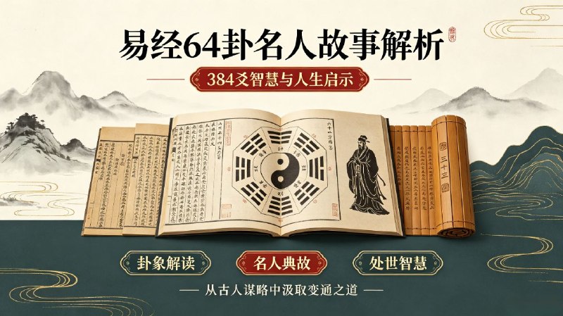 易经64卦384爻名人故事解析［pdf］