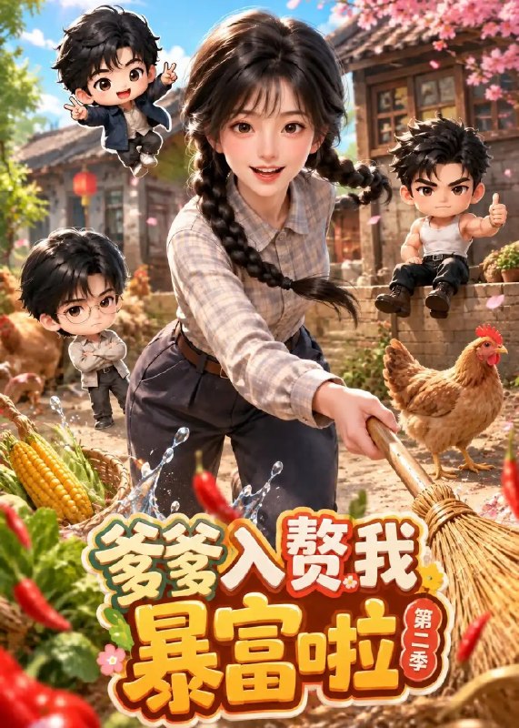 爹爹入赘我暴富啦第二季（138集）AI短剧