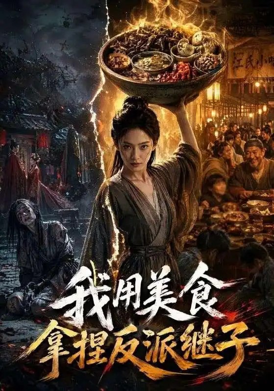 我用美食拿捏反派继子(71集)AI短剧