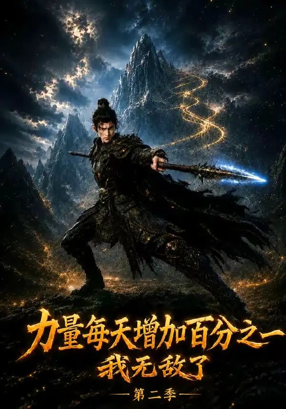 力量每天增加百分之一，我无敌了第二季&力量每天增加百分之一我无敌了第二季（105集）AI短剧