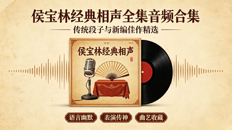 侯宝林经典相声全集音频合集