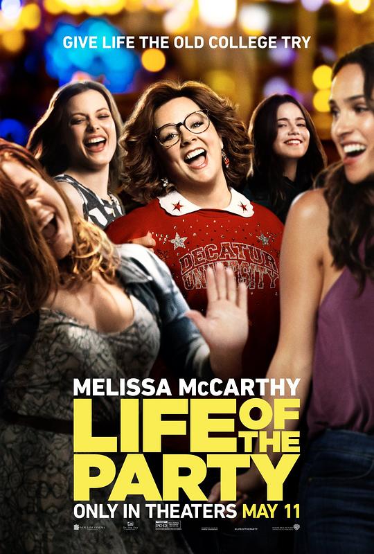 趴体生活 Life of the Party (2018) 1080p 原盘Remux 中文字幕 【26.97GB】已刮削