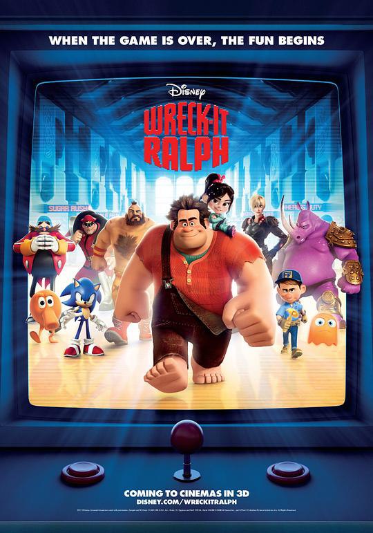 无敌破坏王 Wreck-It Ralph (2012) 4K/2160p 原盘Remux 中文字幕 【38.11GB】已刮削