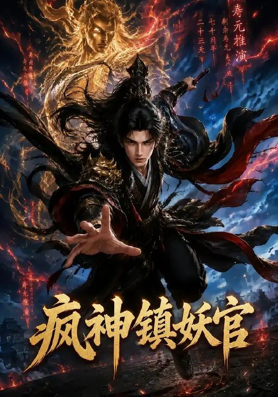 疯神镇妖官（100集）AI短剧