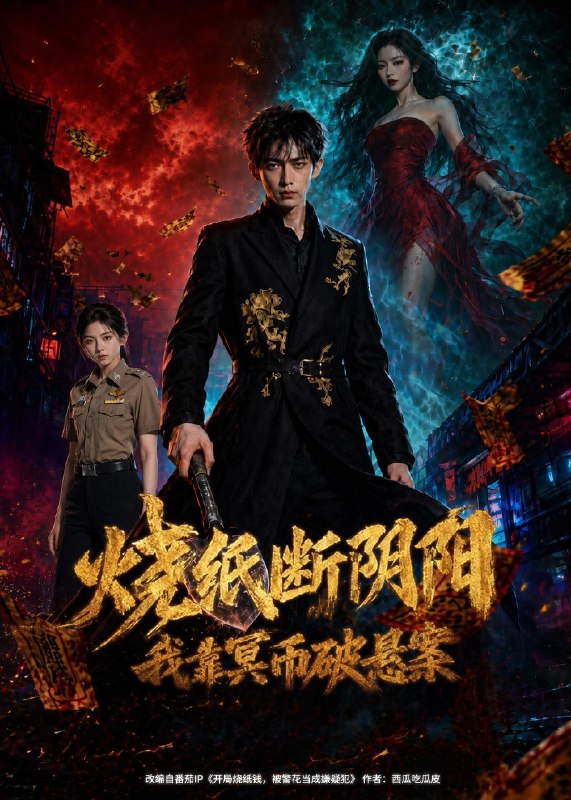 烧纸断阴阳我靠冥币破悬案 (83集) Ai短剧 | 短剧