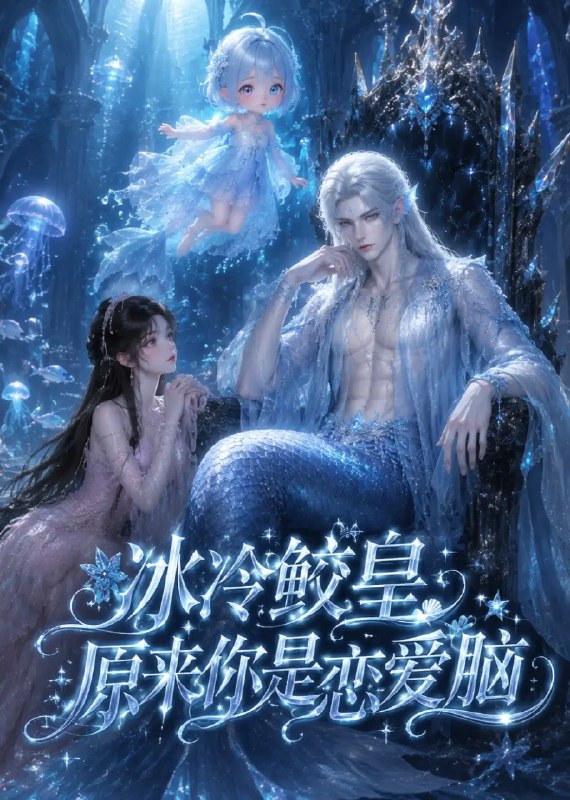 冰冷鲛皇,原来你是恋爱脑&冰冷鲛皇原来你是恋爱脑(60集)AI短剧