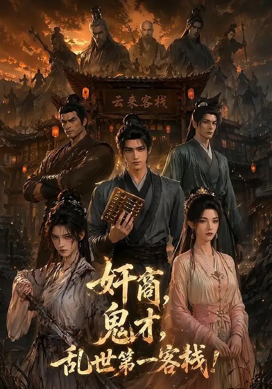 奸商鬼才，乱世第一客栈!&奸商鬼才乱世第一客栈（60集）AI短剧