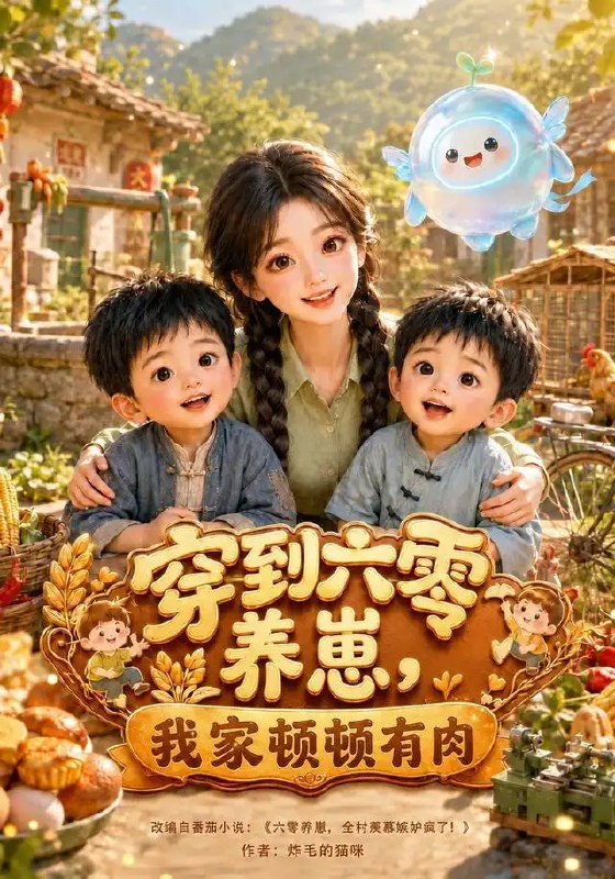 穿到六零养崽,我家顿顿有肉&穿到六零养崽我家顿顿有肉(100集)AI短剧