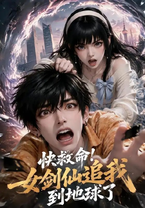 快救命,女剑仙追我到地球了&快救命女剑仙追我到地球了(200集)AI短剧