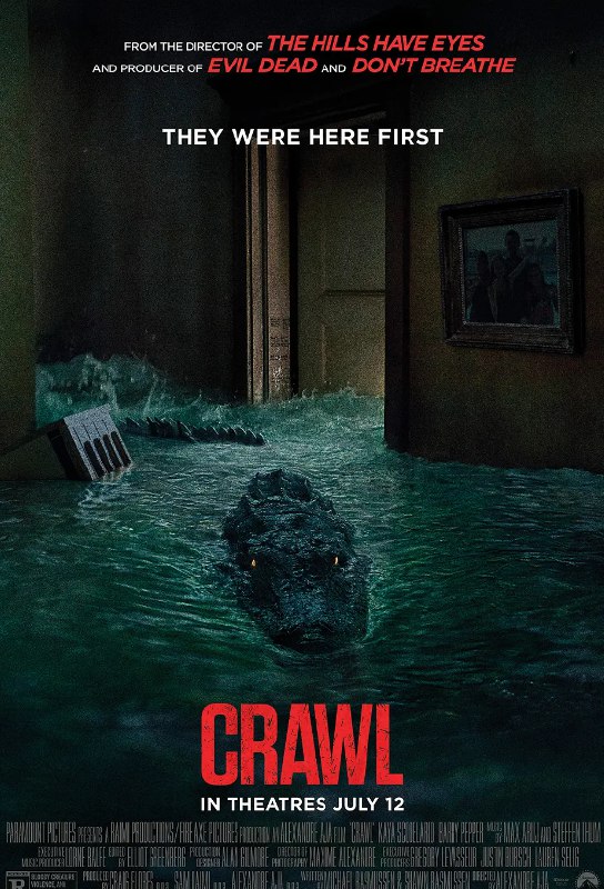 巨鳄风暴 Crawl (2019) 2160P 内嵌中字
