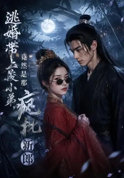 逃婚带上俊小弟，竟然是那疯批新郎&逃婚带上俊小弟竟然是那疯批新郎（23集）AI短剧