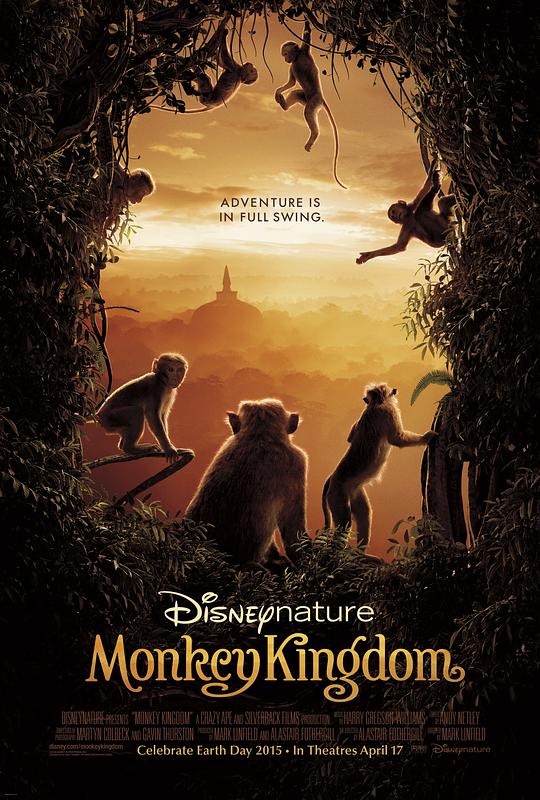 猴子王国 Monkey Kingdom (2015) 1080p 原盘Remux 中文字幕 【21.26GB】已刮削