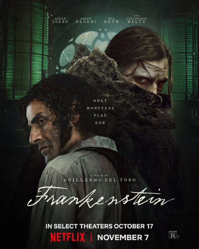 弗兰肯斯坦 Frankenstein (2025) 奥斯卡·伊萨克/雅各布·艾洛蒂/米娅·高斯/拉尔夫·伊内森/大卫·布拉德利  1080p内嵌中英字幕 【电影】