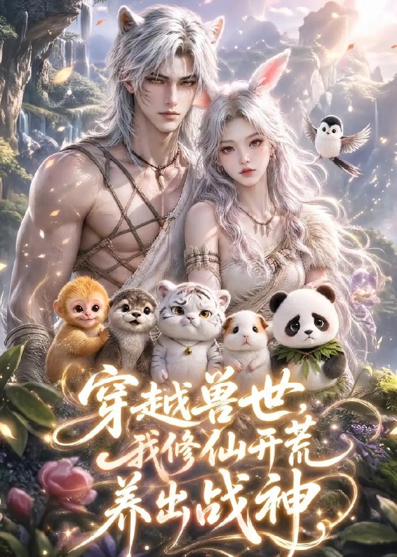 穿越兽世，我修仙开荒养出战神&穿越兽世我修仙开荒养出战神（80集）AI短剧