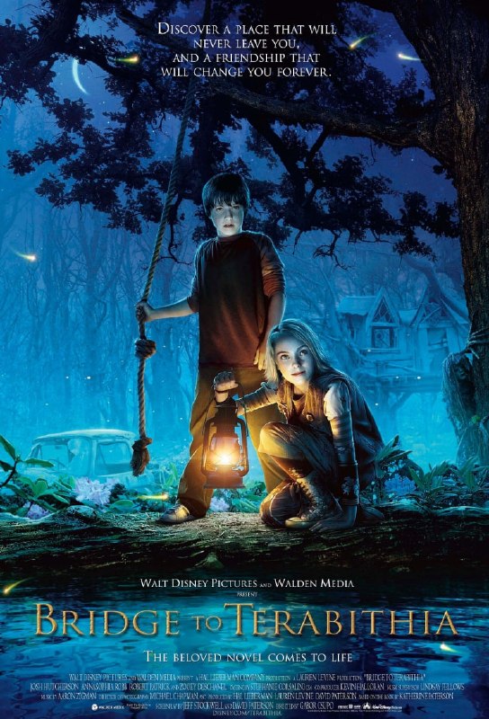 仙境之桥 Bridge to Terabithia (2007) REMUX 1080p 外挂中英特效字幕 18G 豆瓣7.9 佳作