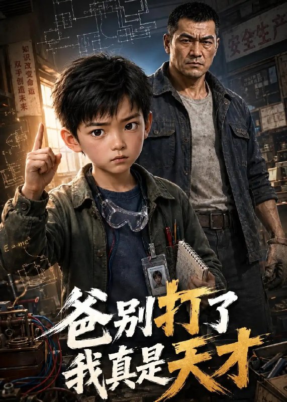 爸别打了我真是天才(68集)AI短剧