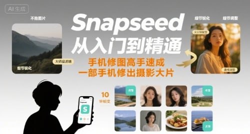 Snapseed从入门到精通