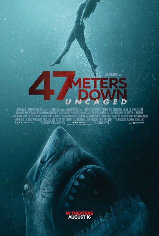 鲨海逃生 47 Meters Down: Uncaged (2019)