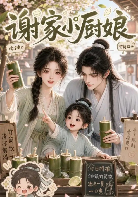 谢家小厨娘(119集)AI短剧